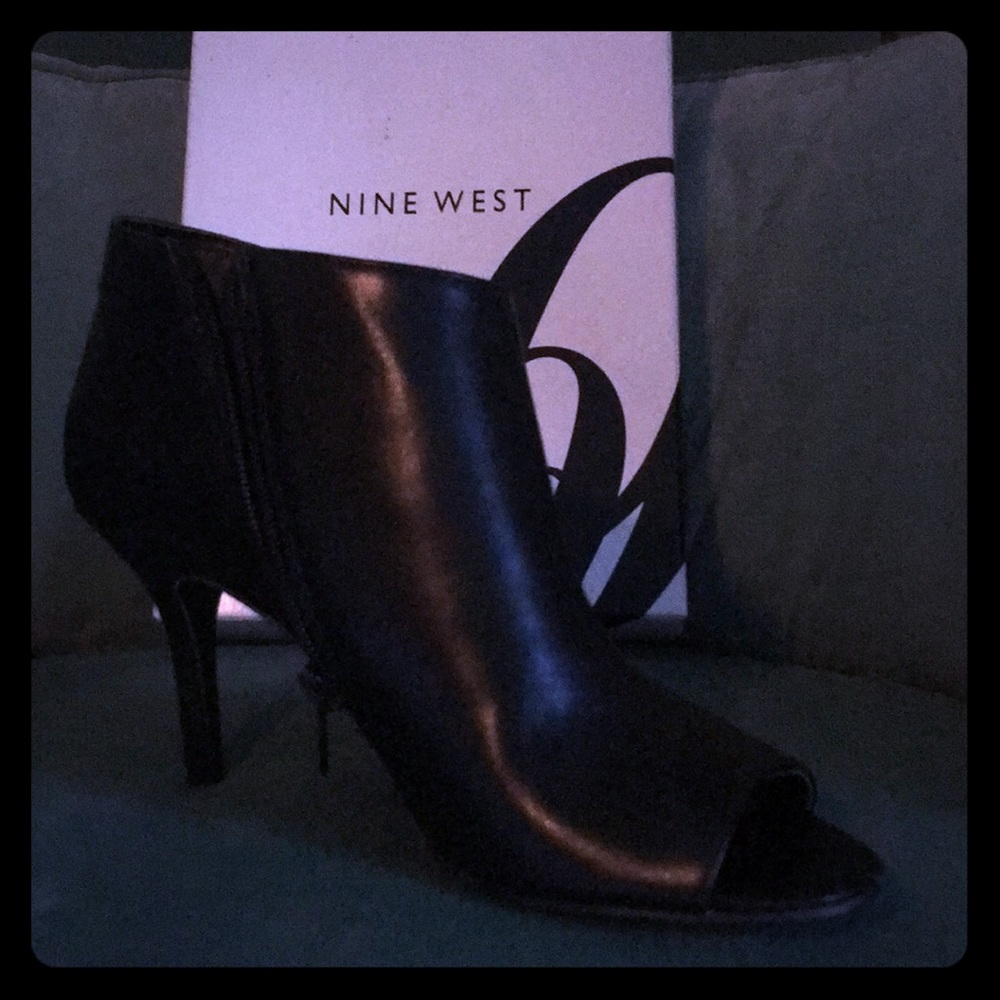 Peep toe heels. Only worn once.